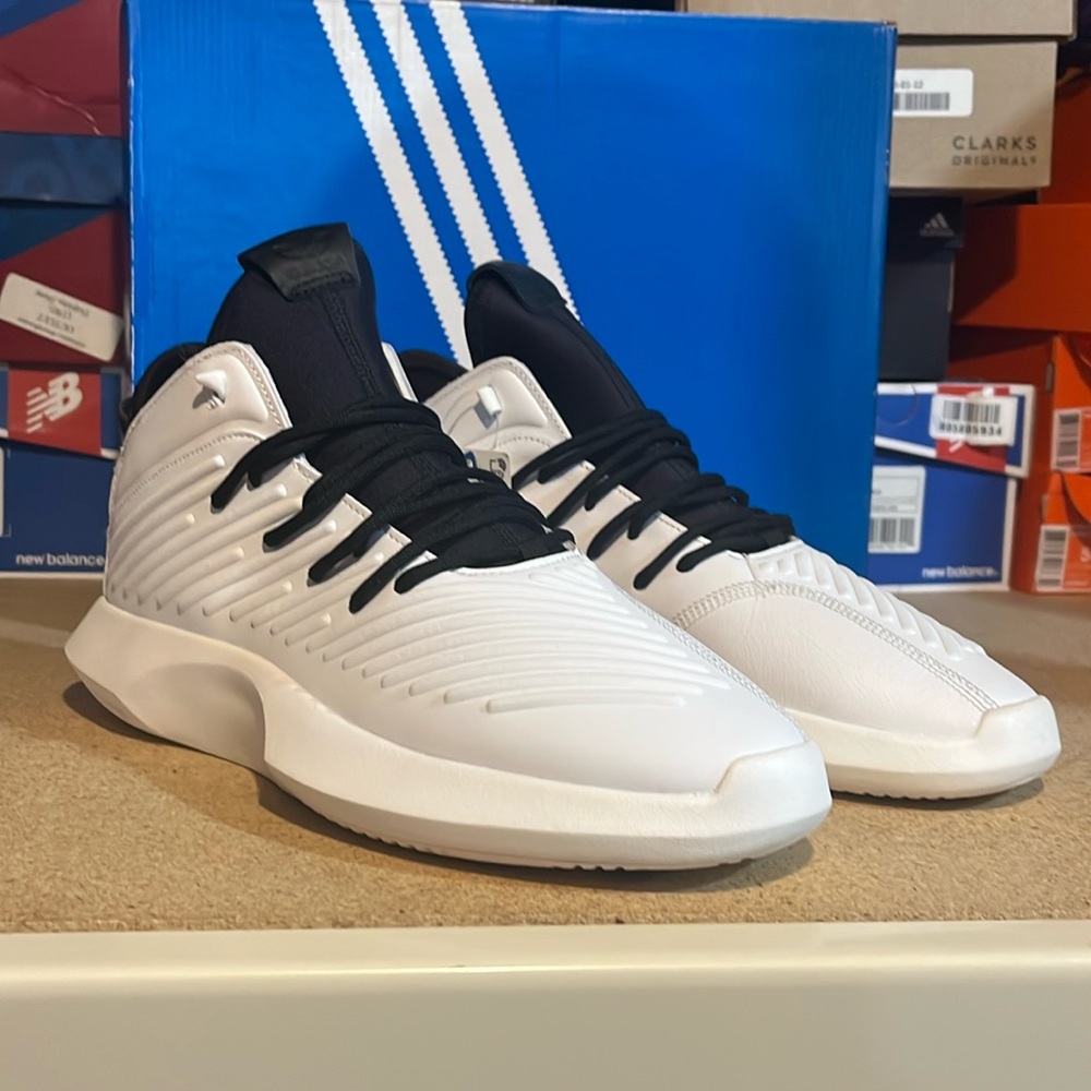Adidas Crazy 1 ADV Kobe shoes sneakers new AQ0320 white black Mens Size 10